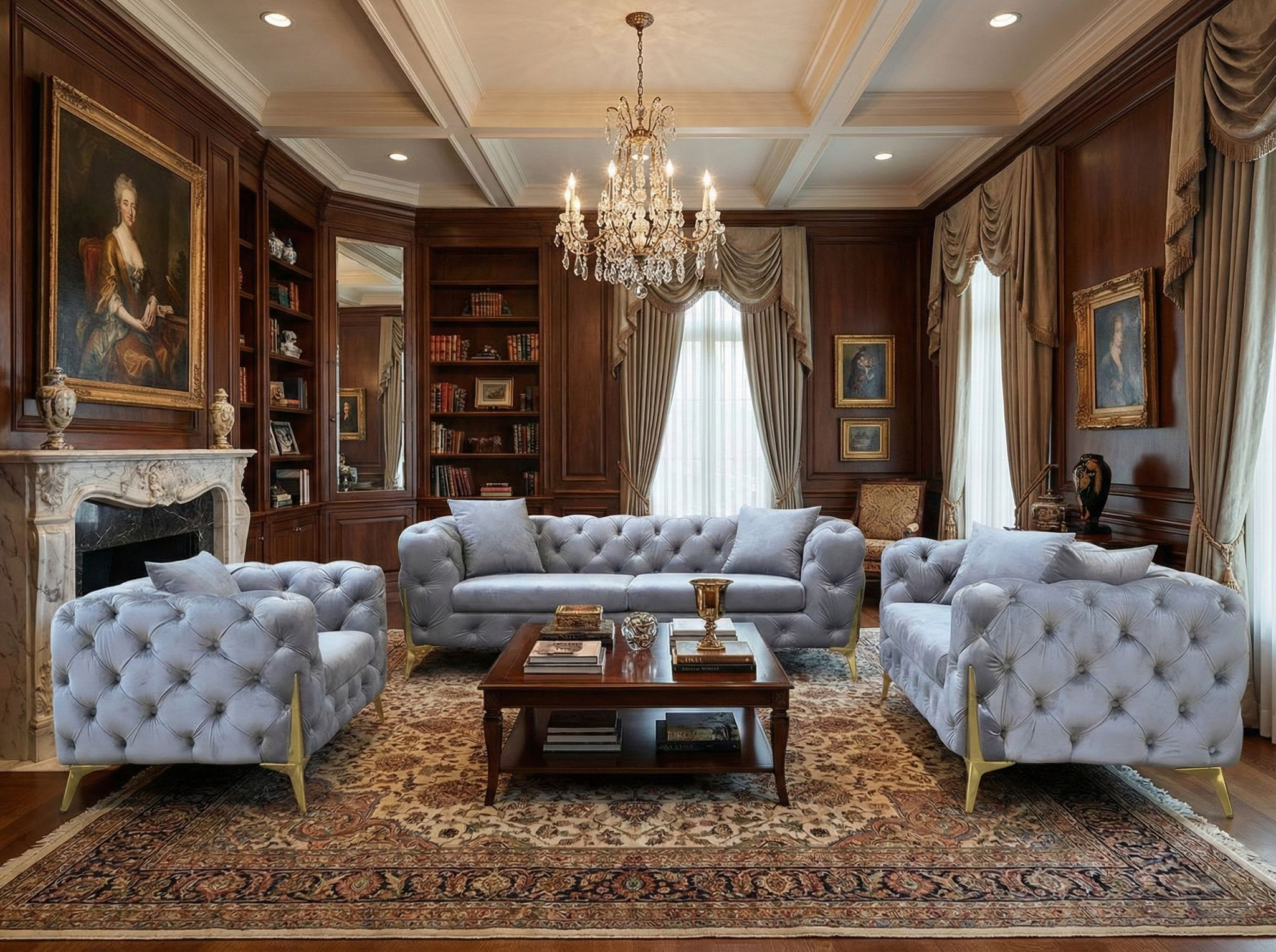 Premium Living Room Sofa Set